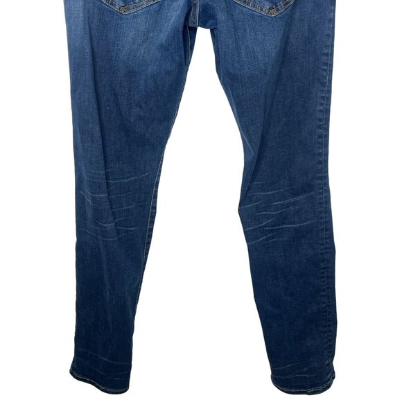 Gap Kids Girls 18 Super Skinny Dark Wash Stretch Denim Jeans - Picture 10 of 15